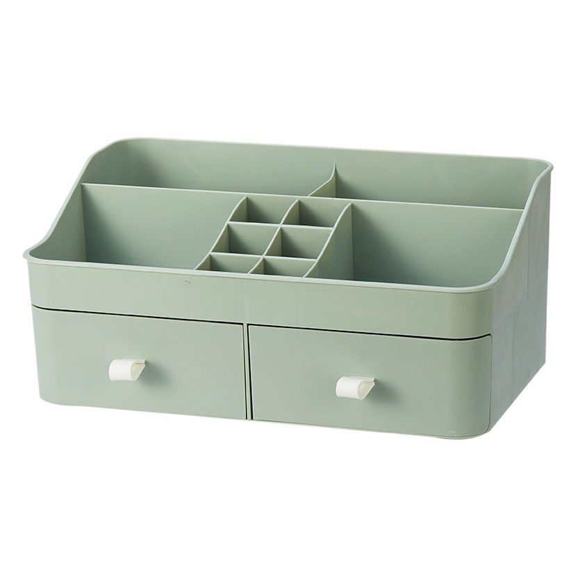 AliExpress Nueva Internet celebridad partición de escritorio caja de almacenamiento de tipo cajón engrosada Cosméticos De Plástico caja de la Organización