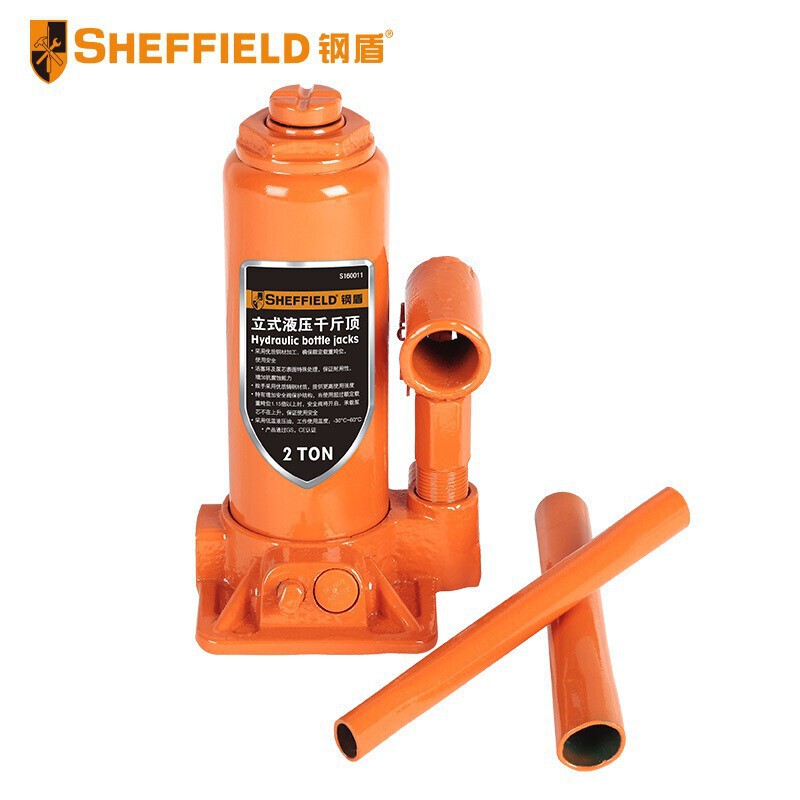 STeel Shield S 160011 VerTical Hydraulic Jack 2T Jack Tire Changing Tool Car Hydraulic Jack LifTing