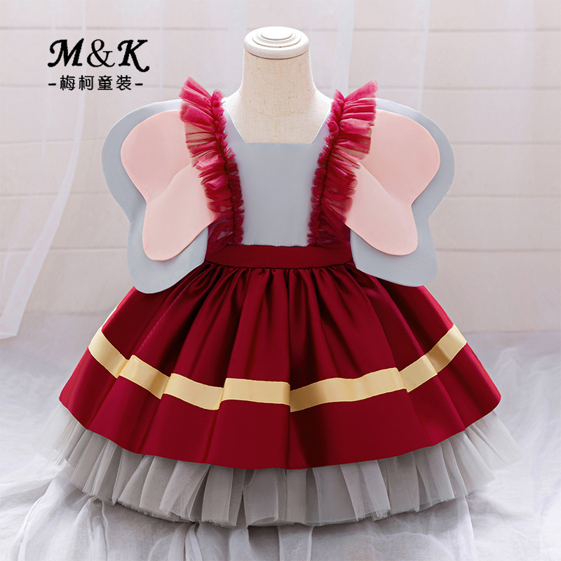 2026 nuevo vestido de la princesa de la misma niña, vestido de cumpleaños de la princesa de la misma manera. image 1