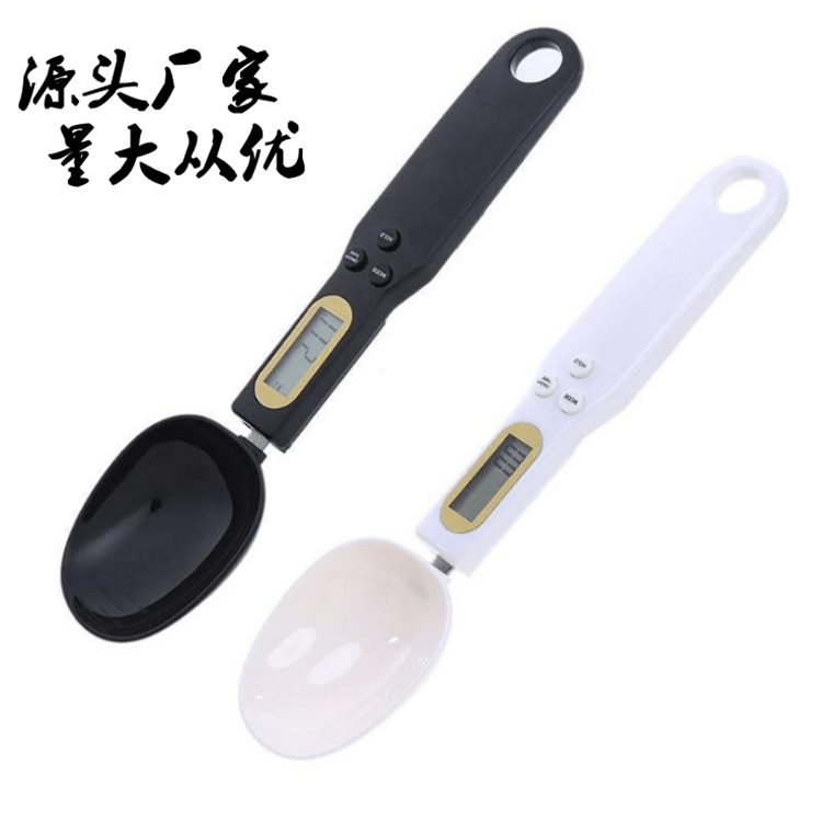 厂家直销 跨境500g/0.1g电子厨房秤  量勺配料烘焙克重秤