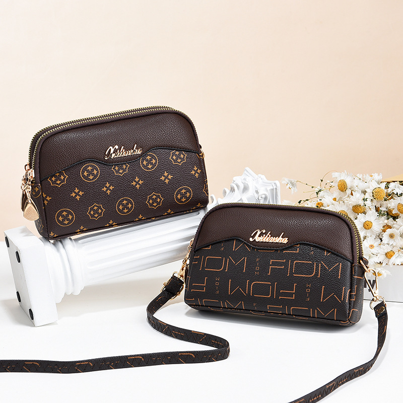 2023. gada jaunā, karsti pārdošanā esošā, modes sieviešu viena pleca soma, mammas mobilā soma, maiņa, lai iegādātos dārzeņu somu pusmūža mazai somai meitenei_voghion.com