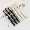 Factory selling advertising pen custom logo neutral black high -end signature pen office gift pen carbon new models