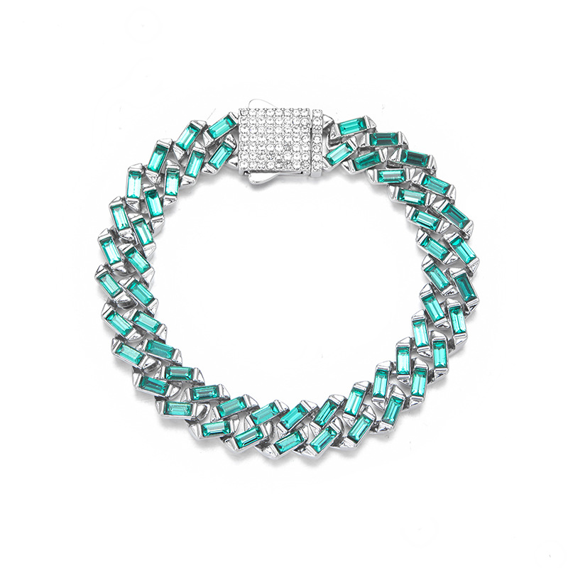 Fashion Geometric Alloy Inlay Rhinestones Unisex Necklace 1 Piece