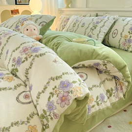 纤维枕;四件套;纤维被