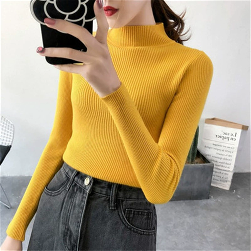 Long-sleeve, sweater, base body-friendly autumn thermal underwear, high collar
