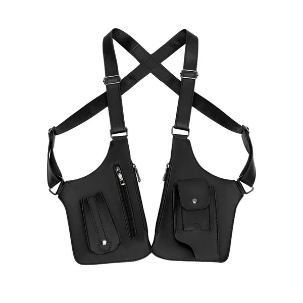 In-Stock Wholesale Vest Bag Cross-Border Men's Tactical Shoulder Bag Invisible Underarm Anti-Theft Sports Fashion Chest Bag Outdoor
