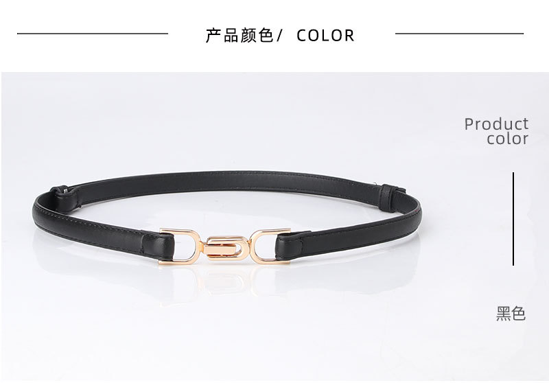 Wholesale Fashion Pair Buckle Adjustable Fine Belt Nihaojewelry display picture 15