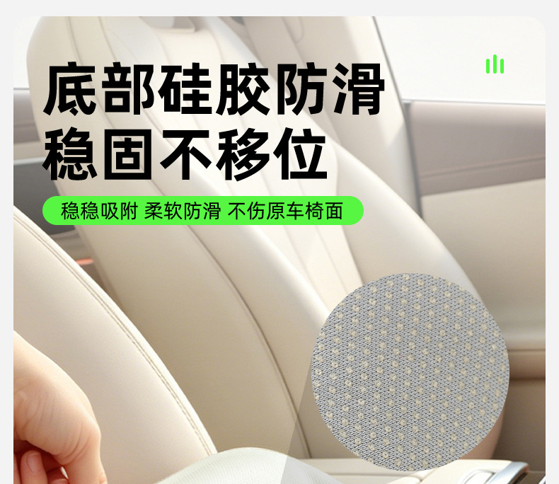 2026 New Model Car Seat Cushion, All-Season Universal Seat Pad, Breathable, Water-Resistant, Latex Ventilated Seat Cushion, Summer Cooling Seat Cushion