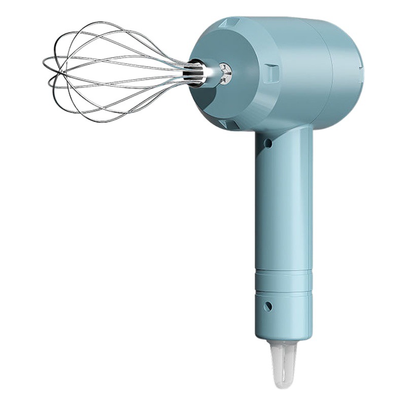 Mini Wireless Electric Egg Beater, Household Handheld Mixer, Milk Frother, Stainless Steel Egg Beater, Mixing Stick