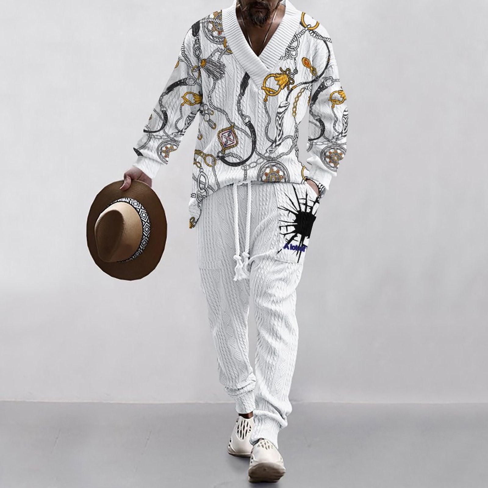 Pantaloni larghi da uomo 2024, nuovi, stampati in digitale 3D, a maniche lunghe, in taglia europea_voghion.com