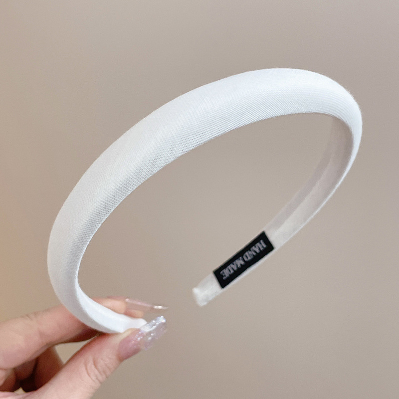 Diadema superior de cráneo alto para mujer que sale diadema de temperamento de todo fósforo paquete de cabello de Merad lavado de cara de sentido avanzado horquilla de cabello prensado tocado