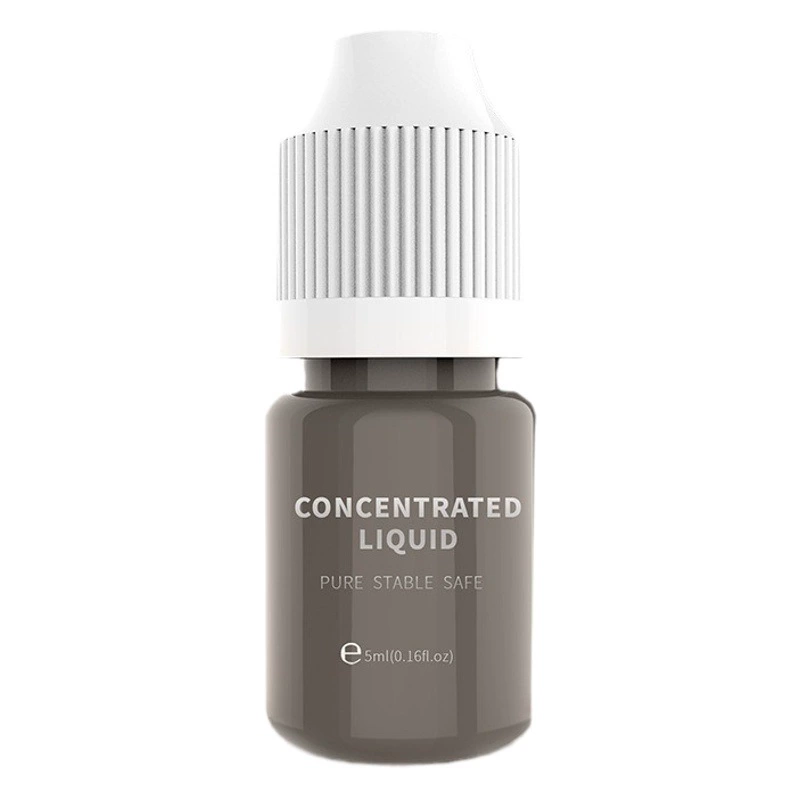 Концентрированный жидкий пигмент для татуажа бровей ResAP, крем-краска для татуажа бровей, не красный, не синий.