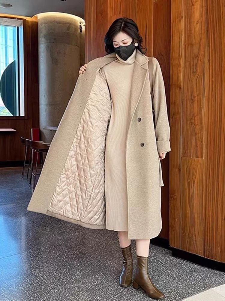 오트밀 컬러 - 퀼팅 스타일