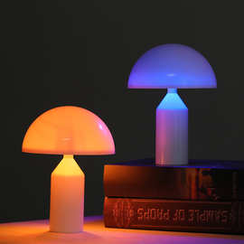 蘑菇小夜灯触摸可变色拍拍灯卧室床头灯氛围灯家居装饰桌面摆件