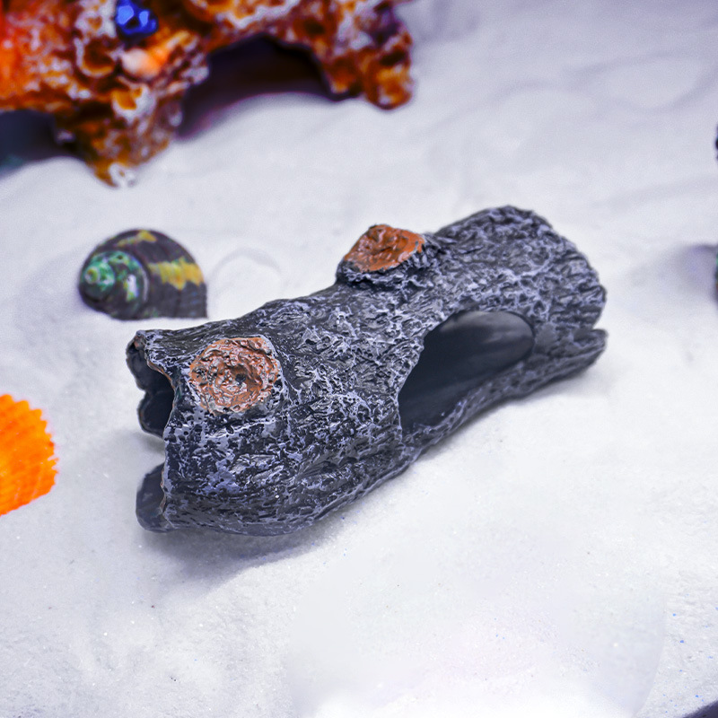 Nuevo árbol artificial para acuario, decoración de paisajismo, escondite para peces, tronco de árbol de PVC para lagartos, serpientes y reptiles