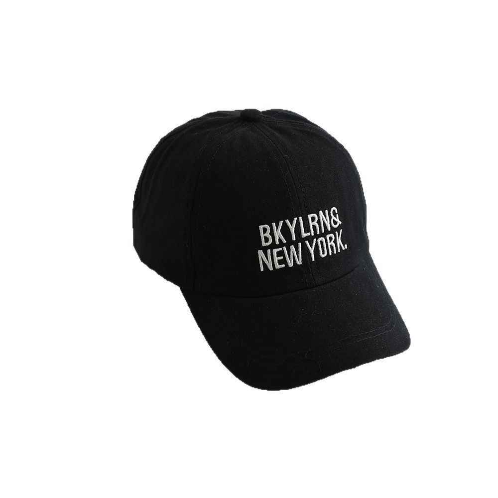 ins sombrero coreano para niños primavera y otoño letras delgadas bordadas sombrero de béisbol bebé sombrero coreano sombrero retro sombrero