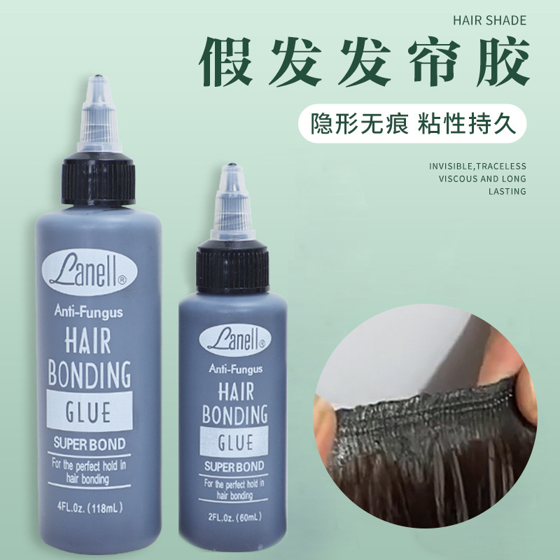 Pegamento para pelucas y extensiones – adhesivo especial para flequillo, maquillaje y fijación de cabello