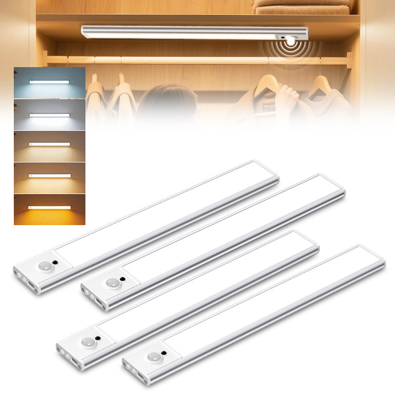 Rv Bookshelf Infrared Sensor Light, Magnetic Adhesive, No-Drill Self-Adhesive USB Wireless Under-Cabinet Light Strip, Drawer Magnetic Light Strip Rv Bookshelf Infrared Sensor Light, Magnetic Adhesive, No-Drill Self-Adhesive USB Wireless Under-Cabinet Light Strip, Drawer Magnetic Light Strip