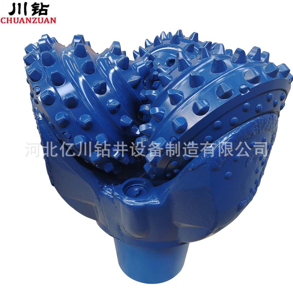 亿川厂家报价水井用镶齿三牙轮钻头15 1/2英寸硬岩地区用牙轮钻头