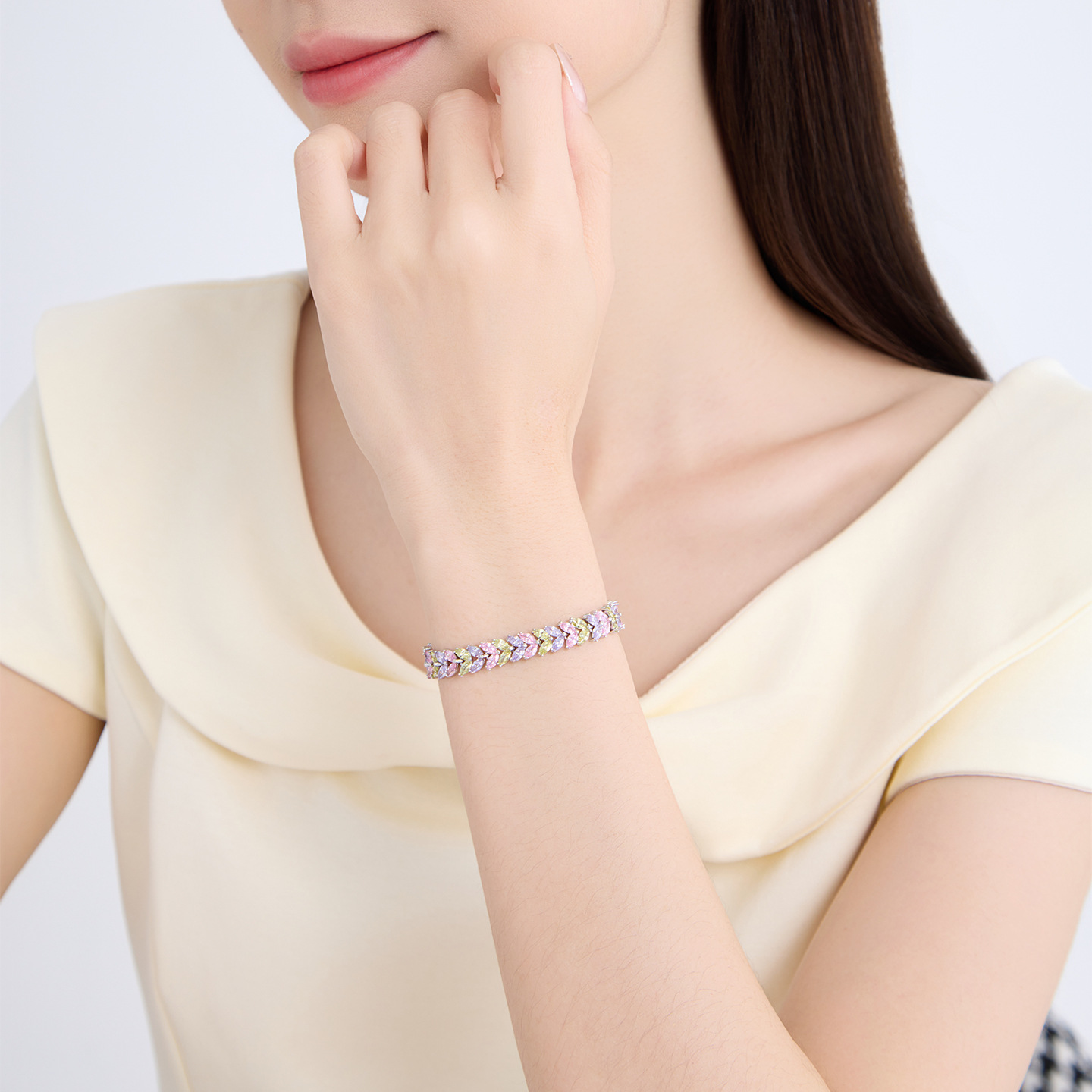 Pulsera de Espiga de Trigo de Aleación de Cobre, Galvanizada, para Regalo image 3