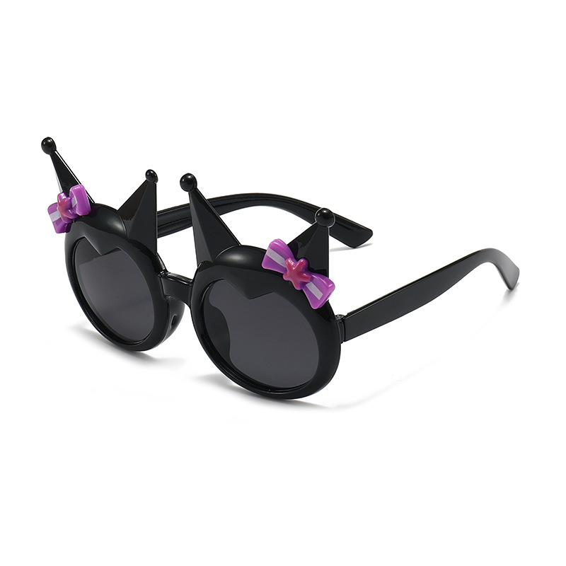 Gafas de Sol Infantiles de Dibujos Animados de Plástico y AC con Protección UV400 para Protección Solar y Viajes