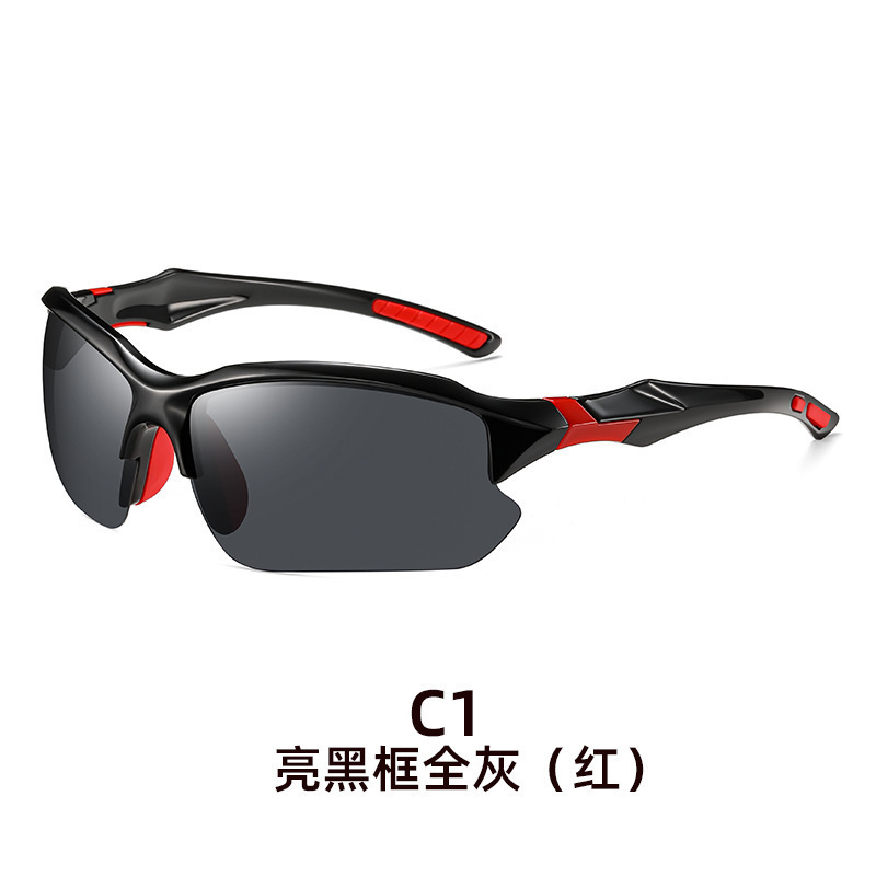 C2 bright black frame all gray (red)