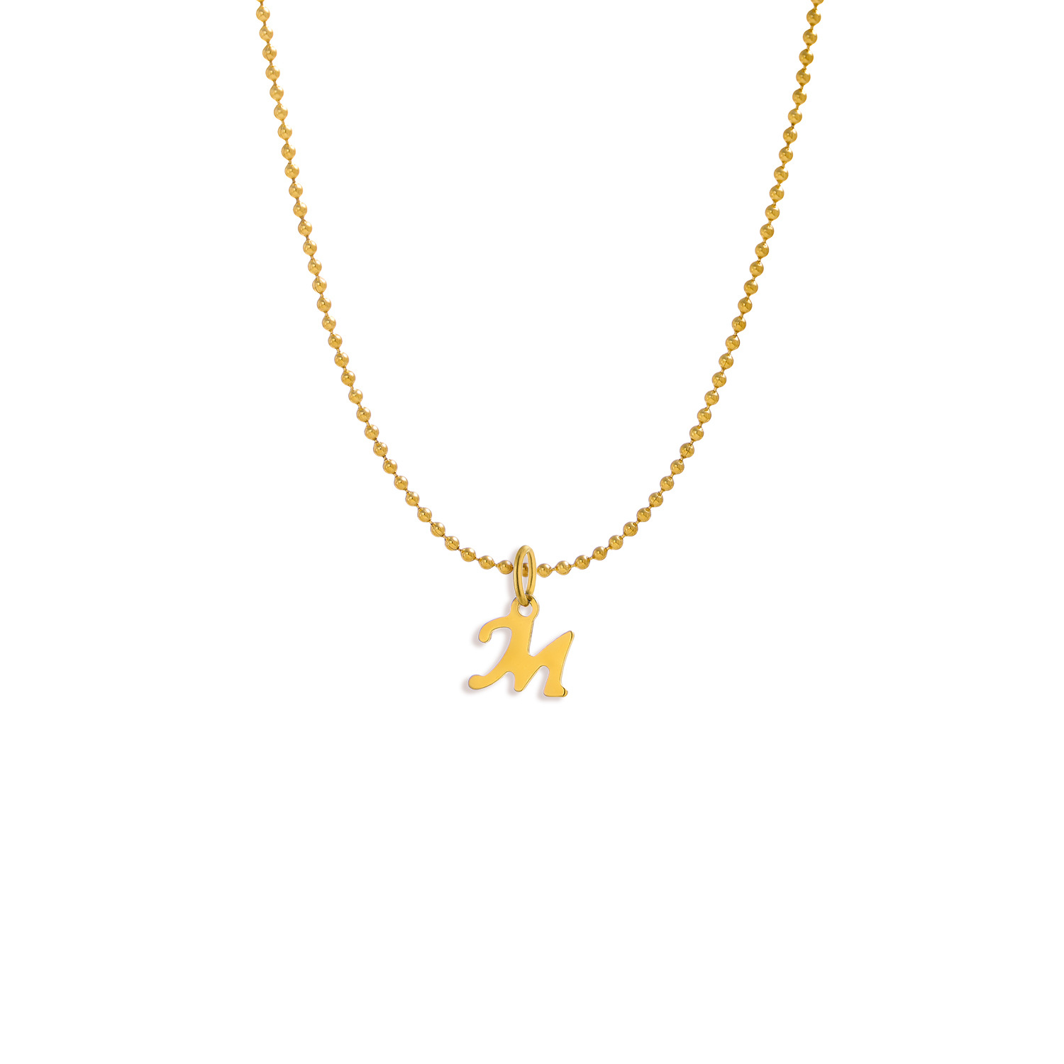2g Weight Pendant, Chain Jewelry Making Type DIY Jewelry Accessories Classification 1 Piece Quantity 304 Stainless Steel Material Letter Pattern Plating Design Simple Style, Classic Style Style 1 Piece 304 Stainless Steel Letter Pendant Chain 13