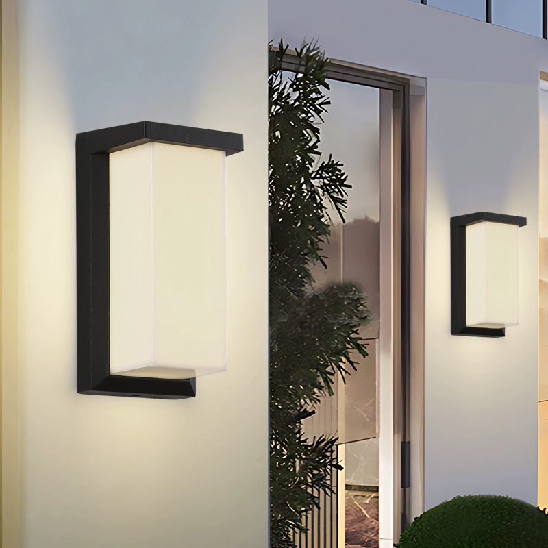 ✅ Настенный светильник для двери, уличный водонепроницаемый светильник для виллы, сада, двора, уличный современный простой настенный светильник, настенный светильник для прохода, стены