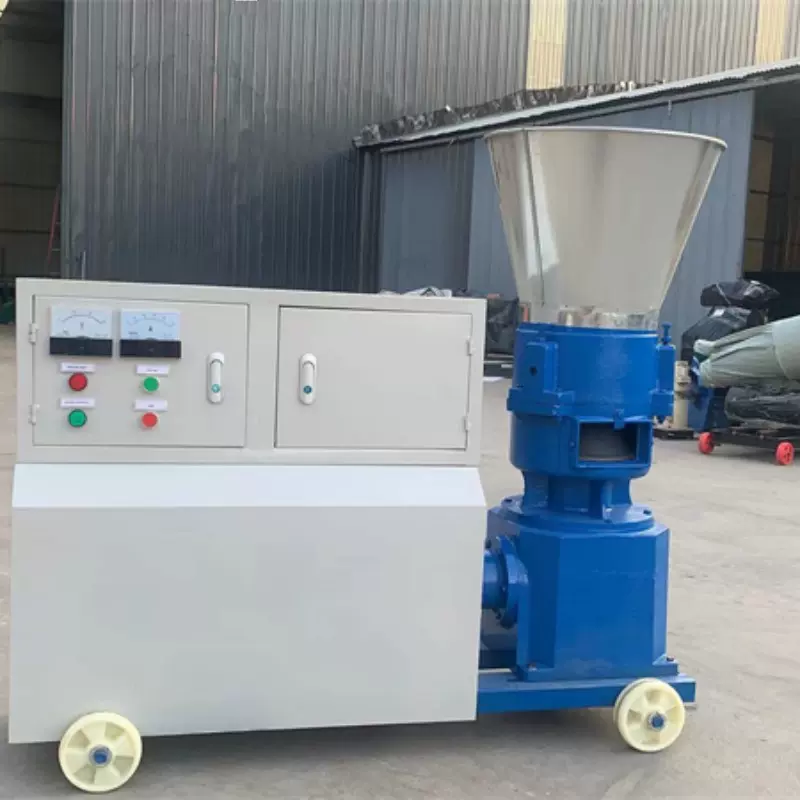 2毫米熟化鱼饲料颗粒机生态养殖鸡鸭鹅龙虾螃蟹饲料混合造粒机