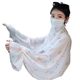 Driving Sun Protection Shawl Mask Cycling Anti-Uv Scarf Women's Summer Thin Cloak Gauze Scarf Cloak Mask