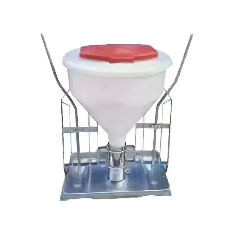 Tanque de alimentación libre de uso seco y húmedo para cerdos grandes y pequeños, tanque de alimentación de cerdos de acero inoxidable, tanque de alimentación automático para cerdos