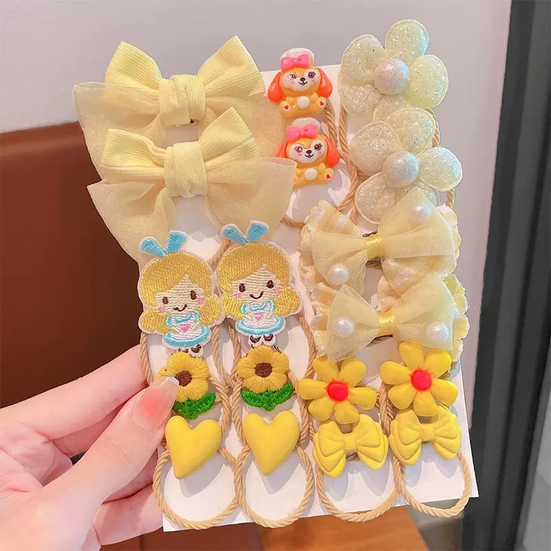 Banda de goma para niños cuerda de pelo para bebés arco de niña no duele el cabello banda de goma linda princesa banda de pelo Cola de Caballo accesorios para el cabello