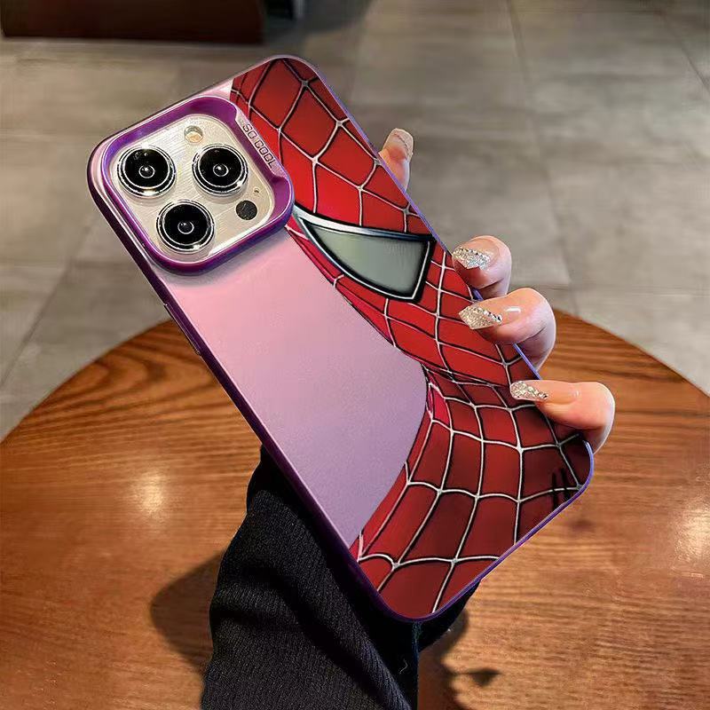 Color Silver Shell-Purple-Trendy Brand Spider ASE123