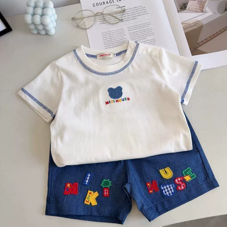 Summer children's cute set for leisure for men and women