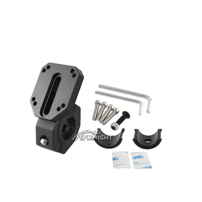 Suitable for Motorcycle Universal Gps Bmw Navigation Bracket 12Mm/22Mm/24Mm/28Mm Recorder Bracket (Motosiklet ləvazimatları və aksesuarları) - black
