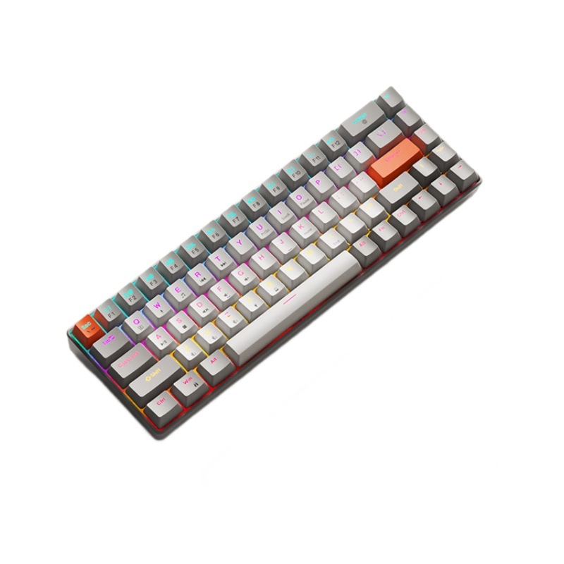 前行者G68無線bluetooth三モードレトロ機械キーボードマウスセット小型携帯オフィスゲーム|undefined