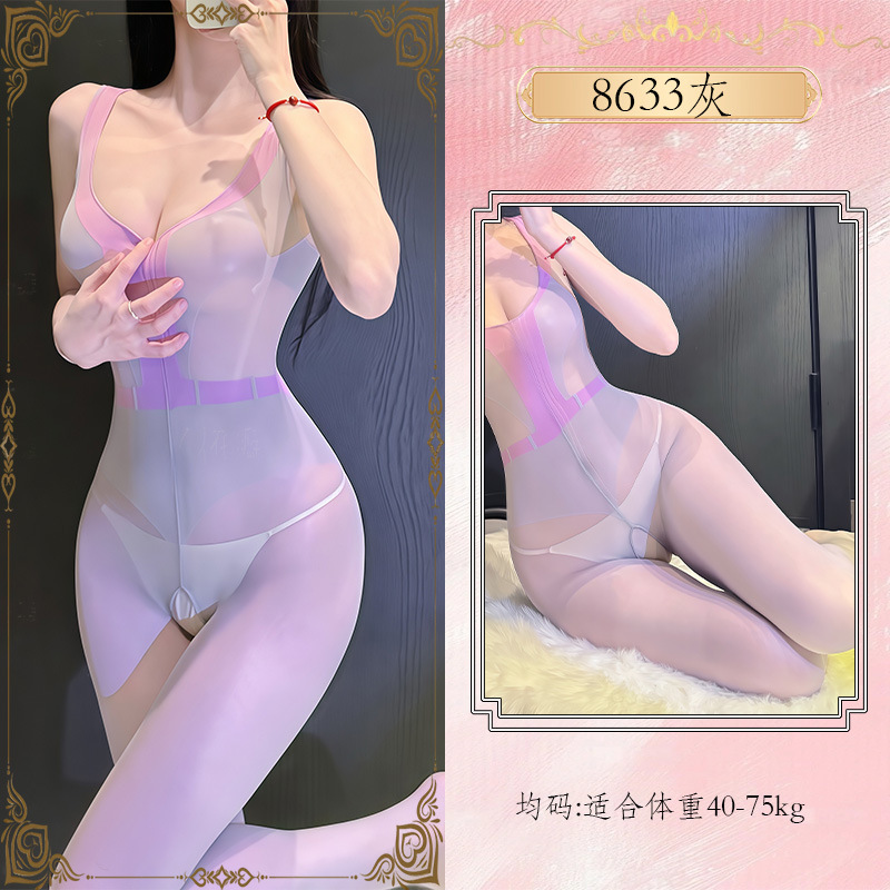 Yue mariposa calcetines sexuales parejas coqueteando sexy ropa interior uniforme seducción nuevo conjunto de pijamas de calcetines de red europea y americana