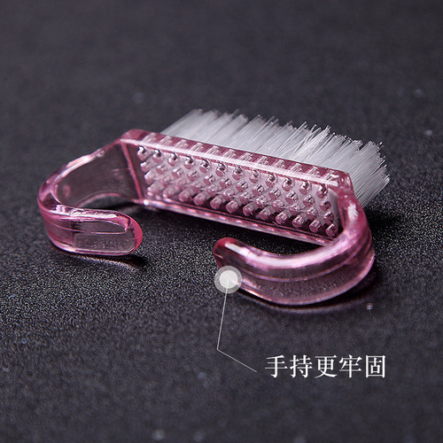 Manicure tools supplies horn brush to clean nail dust horn brush dust cleaning brush nail dust small brush