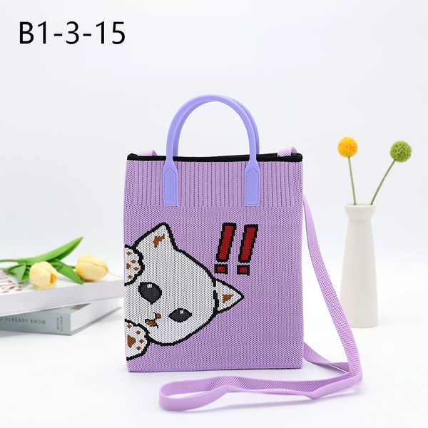 Sighing the purple cat