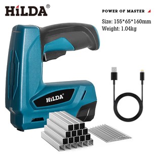 New Lithium Electric Nail Gun, Electric Nail Gun, Woodworking Nail Gun, Household Small Portable Wireless Lithium Electric Nail Gun