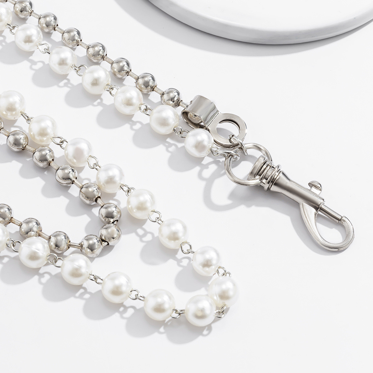 Pearl Belt For Women Cool Ins Pants Hanging Personality Jeans Skirt Accessories Stylish Men Hot Girl Waist Chain_voghion.com