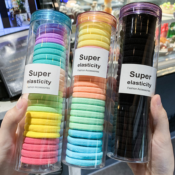 Elastic harmless hair rope
