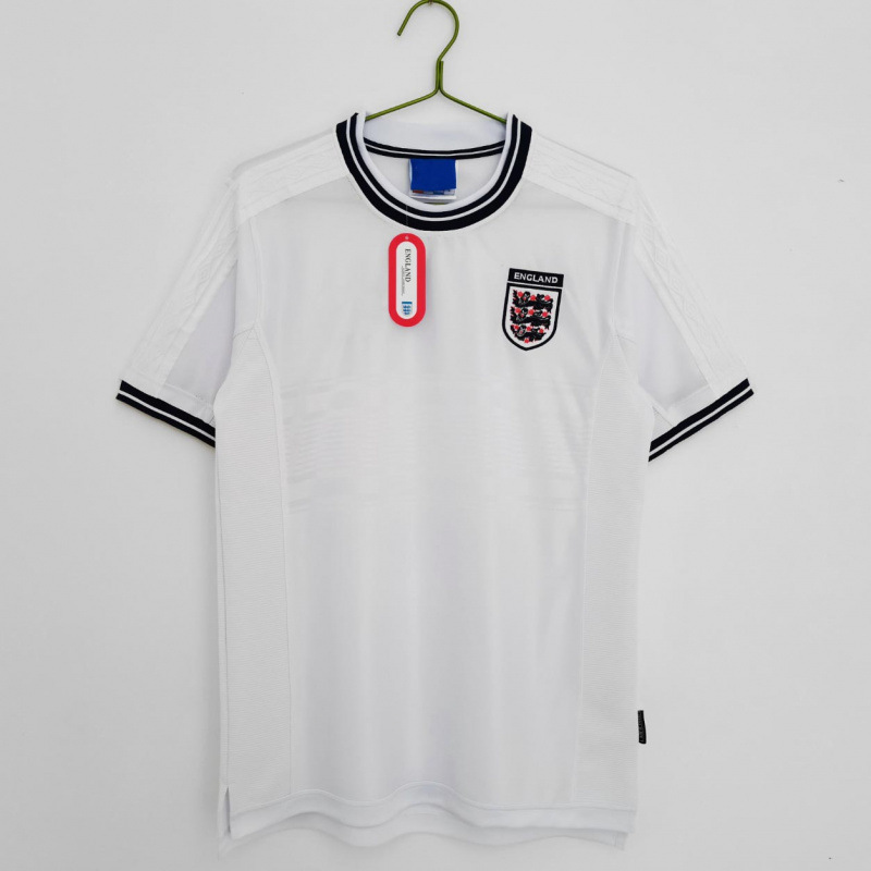 Colección de fútbol retro popular Argentina Alemania Inglaterra Brasil Copa Mundial de fútbol de manga corta