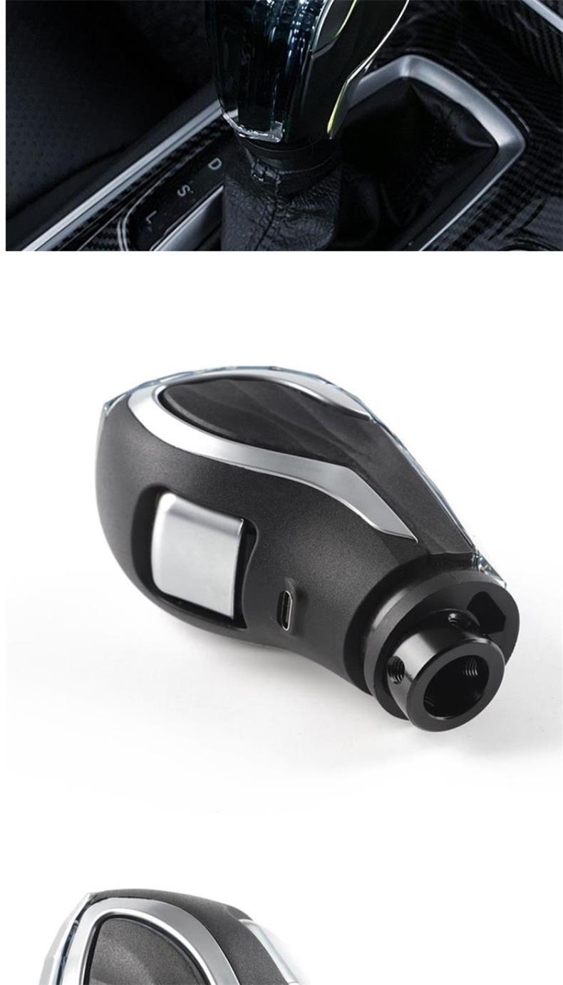 Suitable for Chevrolet Malibu, Cruze, Orlando, Equinox, Crystal Luminous Gear Shift Knob