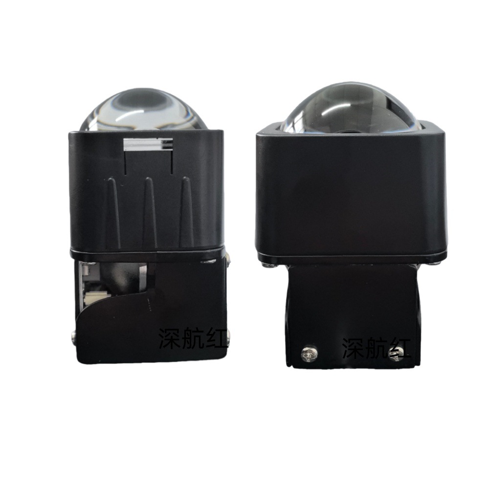 超短LED双光透镜1.5模组近光45W超亮汽车摩托车AE4M85C改装前大灯