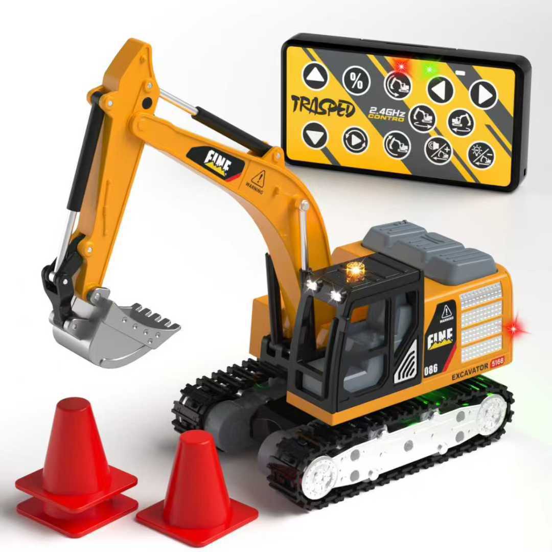 Cross-border New Product Electric Remote Control Excavator Simulation...