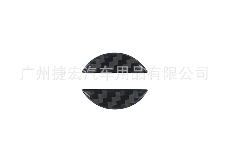Suitable for Mercedes-Benz, Bmw, Audi, Volkswagen, Toyota, Honda, Lexus Car Carbon Fiber Steering Wheel Standard Real Carbon Fiber Decorative Stickers