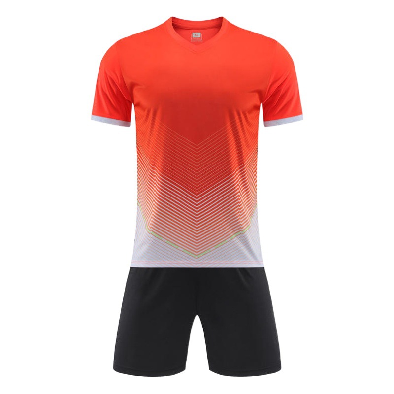 Football uniform suit men's competition training team uniform short sleeve children's sports competition Jersey Football printable logo916