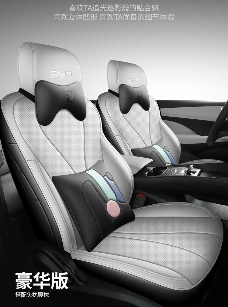 Specifically designed for BYD Sea Lion 06EV/DMI, full-coverage seat covers, 25 types of car seat cushion decorative accessories