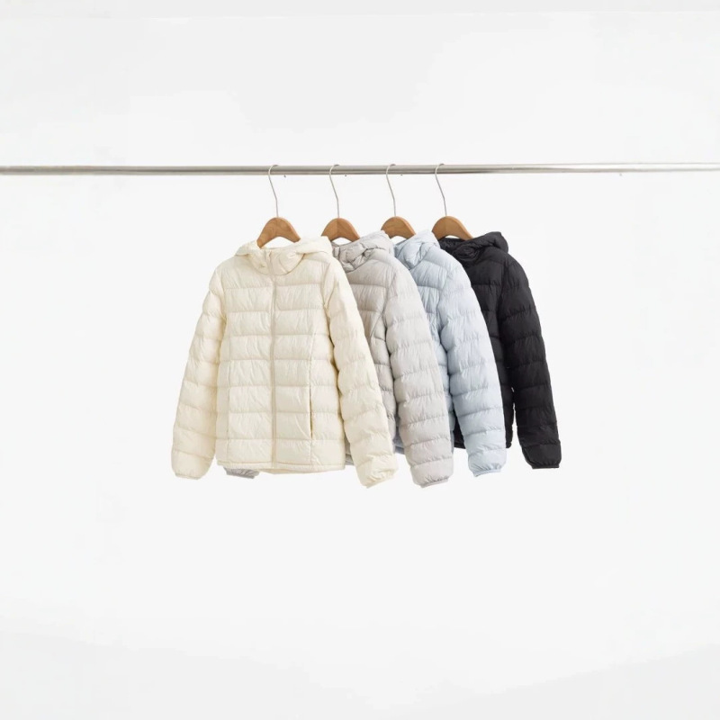 In-stock ribbed zipper cotton jacket, warm hooded windproof sports casual coat, thick fleece cardigan with pockets In-stock ribbed zipper cotton jacket, warm hooded windproof sports casual coat, thick fleece cardigan with pockets